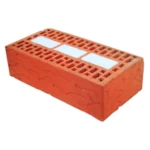 Perforated Loading Bearing Red Bricks   pressure-resistant   Al-Yamamah factory  Size  400×200×113   mm 